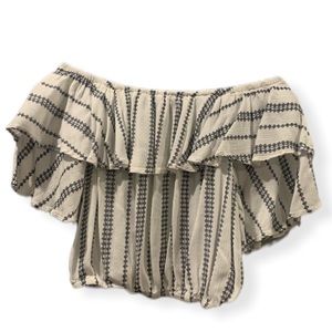 Cute flowy off shoulder top